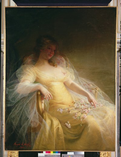 Portrait of a Woman by Arpad Migl